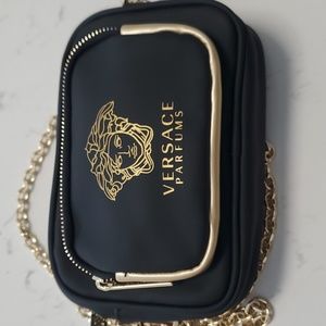 💖AUTHENTIC VERSACE NEOPRENE POUCH CONVERTED IN A CROSSBODY 💖